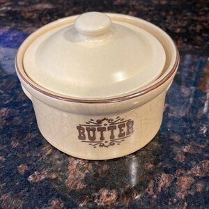 Pfaltzgraff vintage butter urn